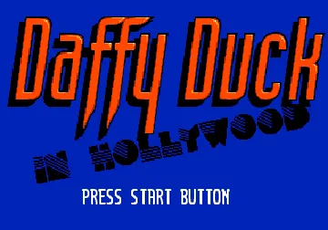 Daffy Duck in Hollywood (Europe) (Beta) screen shot title